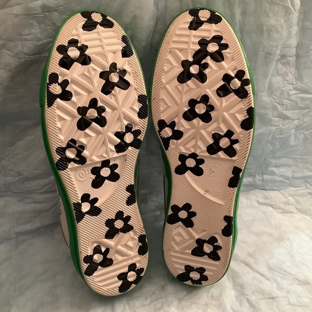 Converse One Star OX x Golf Le Fleur Kelly Green Womens Sz 9.5 Mens Sz 7… - Picture 8 of 12